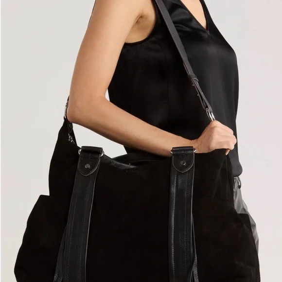 Aimee Kestenberg Weekend Bag for anyone. Suede and leather. - Picture 3 of 8